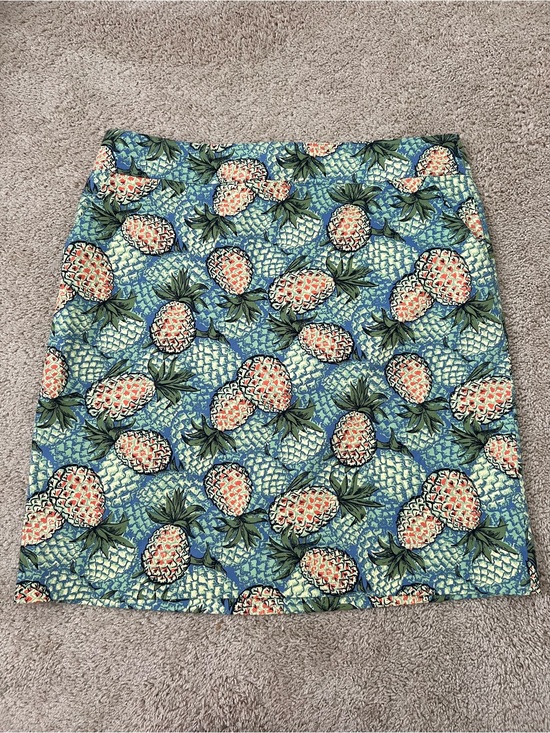Talbots Dresses & Skirts - Talbots Size 16W Pineapple Tropical Print Pencil Skirt Plus Size